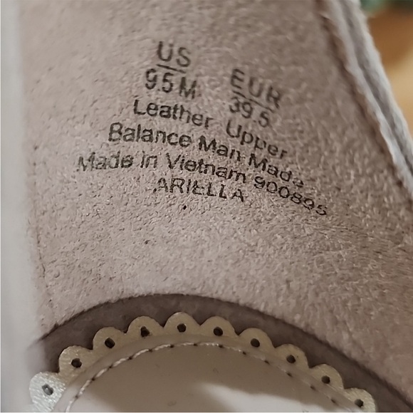 Sam Edelman Ariella Tan Suede Ankle Strap 4 1/2" Heel Open Toe High Heel 9.5 - Picture 7 of 7